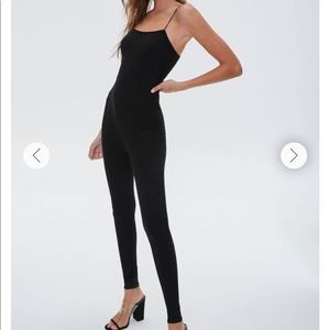 Forever 21 Ribbed Cami Jumpsuit